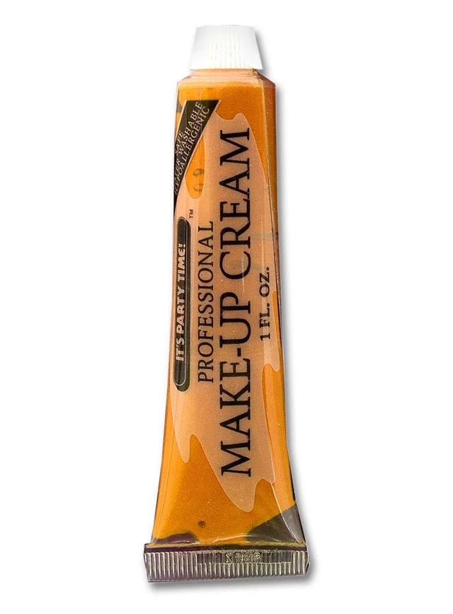 Orange Cream Make Up 1oz Tube Carded Fancy Dress Make Up