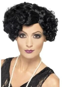 20's Flirty Flapper Wig Black 42465