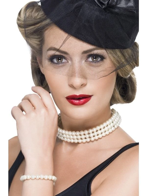 Vintage Faux Pearl Set 25653