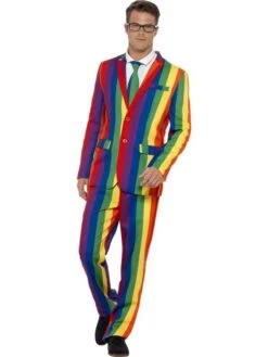 Stand Out Suit Smiffys Rainbow Suit 27560