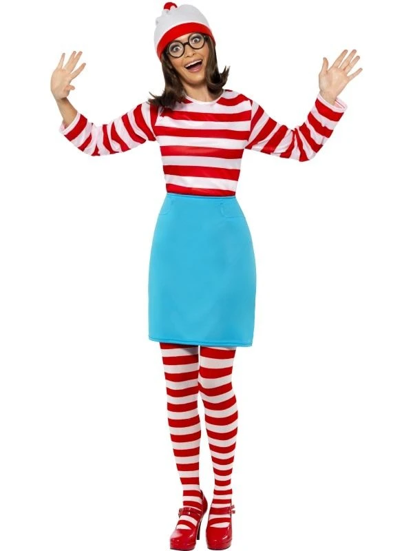 Wheres Wally Wenda Costume 39504