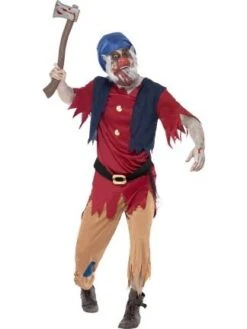 Zombie Dwarf Costume Smiffys Fancy Dress 40061