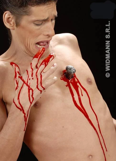 F/X Makeup - Spike Driven Into Body