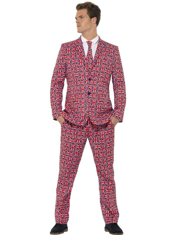 Stand Out Suit Smiffys Union Jack Suit 43520