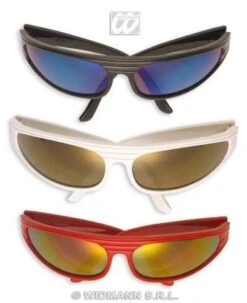 Disco Glasses Red Colour