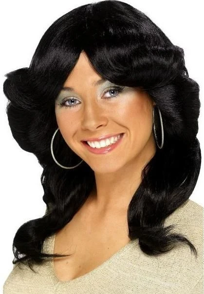 70's Flick Wig Black 42250