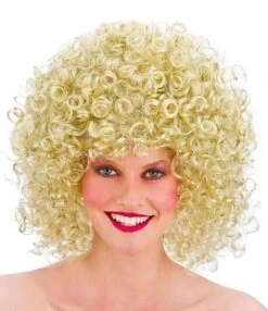 80's Disco Perm Blonde Wig EW-8240