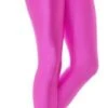 80's Disco Spandex Leggins Neon Pink 48110