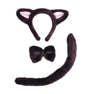 Cat Instant Set Fur Fancy Dress Kit