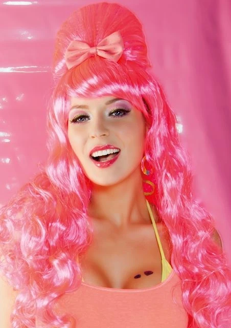 Wigs Missy Rave Range Fancy Dress 85703