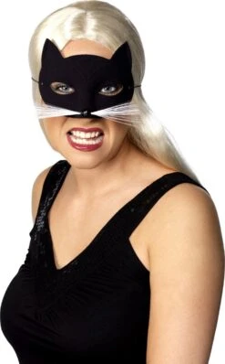 Cat Eyemask Black Smiffys 94338