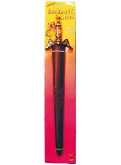 Broad Toy Sword Black