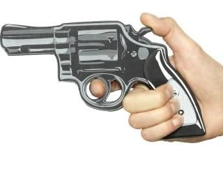 Cartoon Pistol Gun 46978