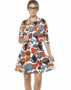 Smiffy's Comic Strip Woman Suit 45953