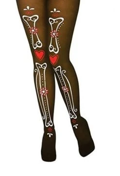 Day Of The Dead Tights TS-7093