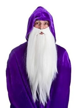 Deluxe Long Beard White EW-8238