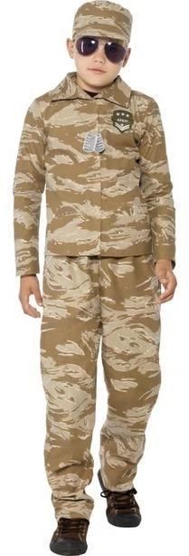 Desert Army Kids Costume 43182