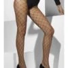 Diamond Net Tights Black 42713