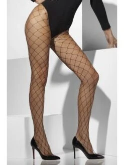 Diamond Net Tights Black 42713