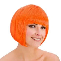 Diva Neon Orange Wig EW-8211