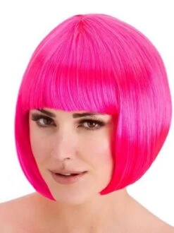 Diva Neon Pink Wig EW-8208