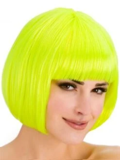 Diva Neon Yellow Wig EW-8209