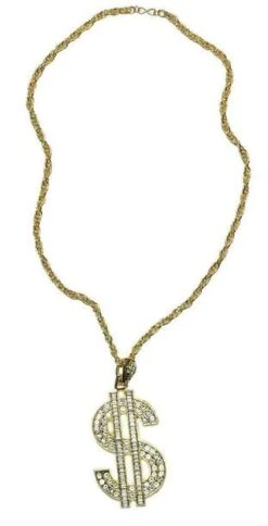 Dollar Sign Necklace 56673