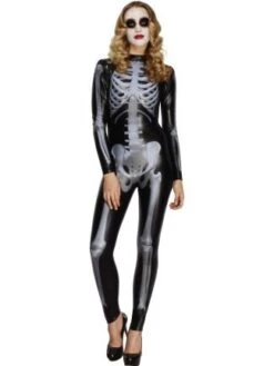 Fever Miss Whiplash Skeleton Costume 43838