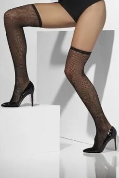 Fishnet Hold-Ups Black 42795
