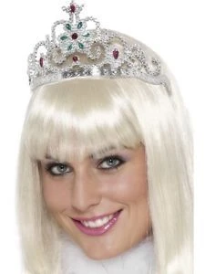 Flower Jewelled Tiara 24101