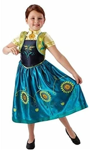 Frozen Fever Anna Deluxe Costume 610903