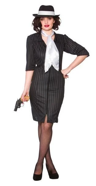 Gangster Gal Costume EF-2204