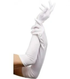 Gloves White Long