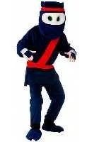 Cartoon Ninja Mascot Costume MA-8575