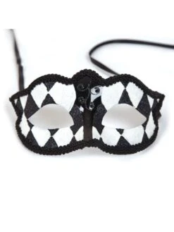 Black And White Marciana Eye Mask MK-9959