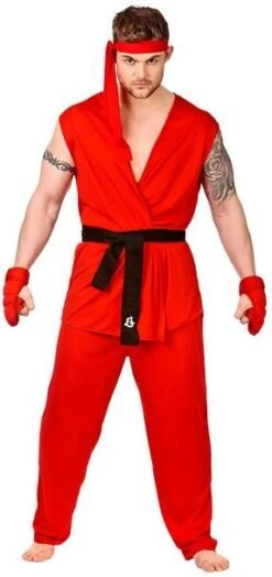 Martial Arts Fighter Costume EM-3212