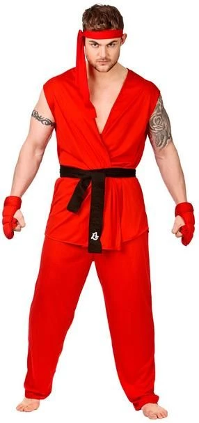 Martial Arts Fighter Costume EM-3212