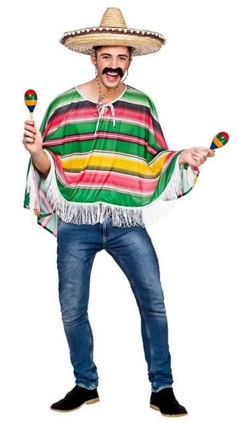 Mexican Bandit Poncho EM-3225