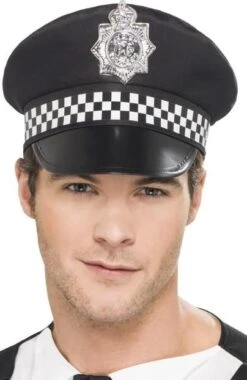 Police Panda Cap 1236