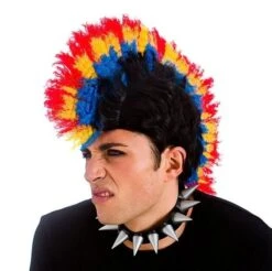 Punk Mohican Wig Wicked EW-8027