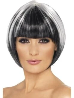 Quirky Bob Wig Fancy Dress 42232