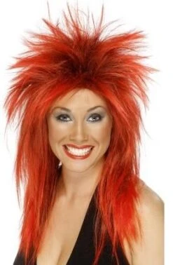 Rock Diva Wig Red 42241