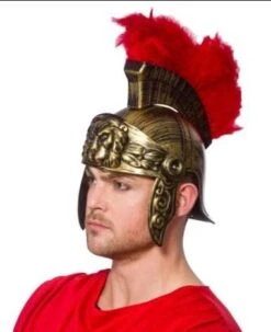 Roman Helmet With Feathers AC-9700