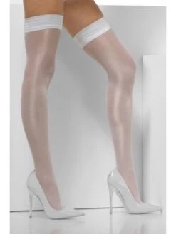 Sheer Shine Hold-Ups White 24625