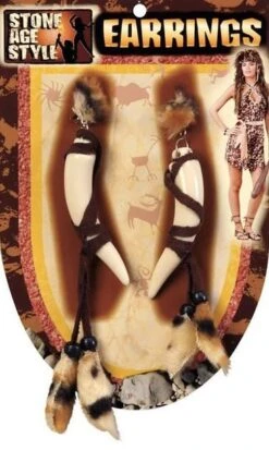 Stone Age Earrings 62908