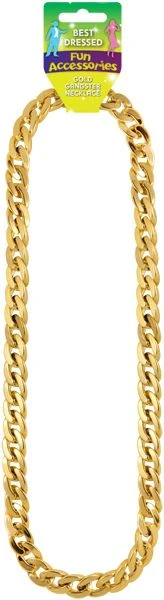 Gold Gangster Celebrity Rapper Necklace 81cm U09 615