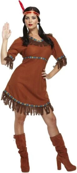Red Indian Costume U38 692