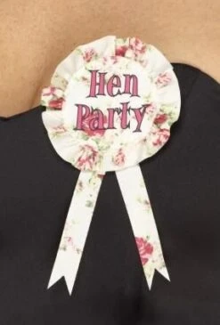 Vintage Hen Party Rosette 48052