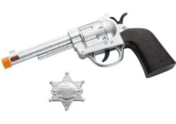 Western Roscoe Gun And Badge 22333