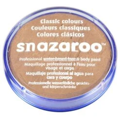 Barely Beige Brown Snazaroo 18ml Face Paint 1118909